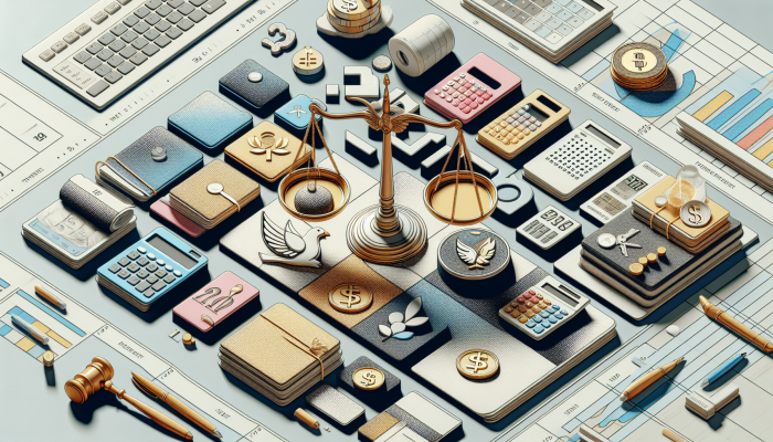 Consolidate Rent Arrears: A Vital Guide for Tenants | DCL A comprehensive payment plan document on a desk alongside a calendar and financial charts, symbolizing structured debt consolidation.