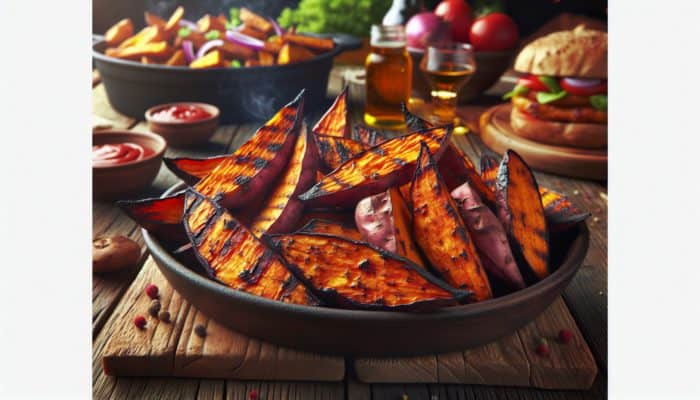 Smoked Sweet Potato Wedges: A Savoury Delight